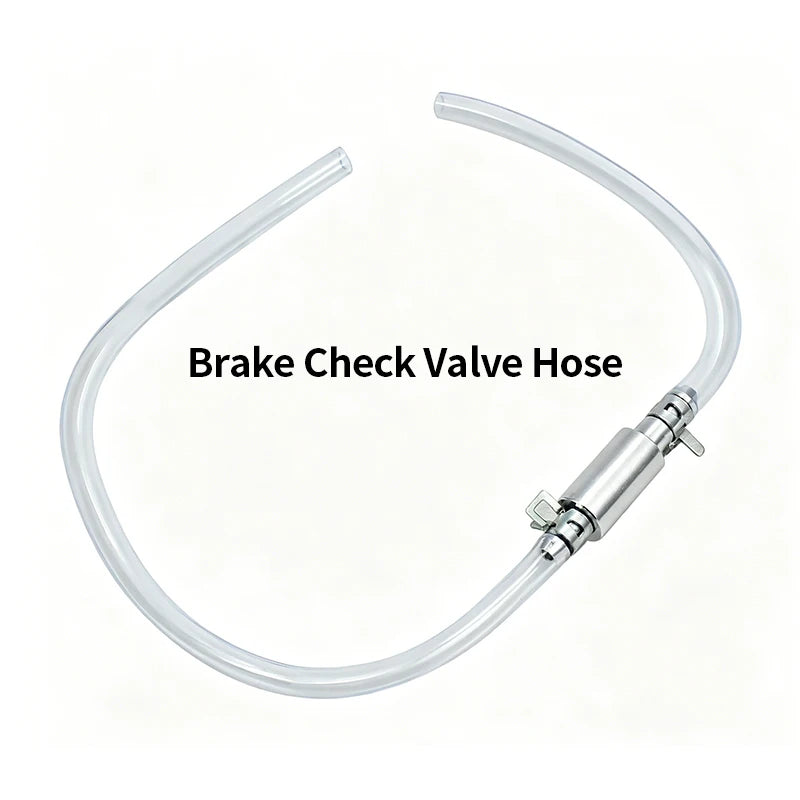 Motorcycle Brake Bleeder Hose Kit One Way Check Valve Non-Return Tube for Hydraulic Clutch Fluid Bleeding Tool DIY Maintenance 2