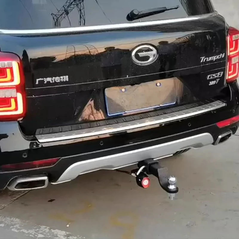 For Trumpchi GS8 Steel Trailer Rear Bumper Parts Car Tow bar Towing Hook Vehicle Trailer Hitch Accessories Coupling Device 5