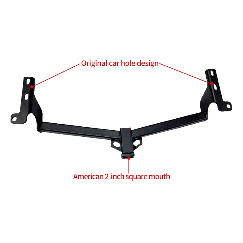 For Dodge Grand Caravan Ram 1500 Steel Trailer Rear Bumper Car Tow bar Towing Hook Vehicle Trailer Hitch Accessories Coupling 2