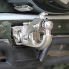 ARMADA Patrol Y62 Y63 Stainless Steel Eagle Head Tow Hook With Integrated Ball Head Off-road Parts Trailer Hitch Accessories 6