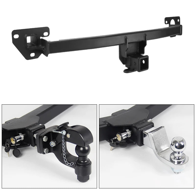For Trumpchi GS8 Steel Trailer Rear Bumper Parts Car Tow bar Towing Hook Vehicle Trailer Hitch Accessories Coupling Device 3