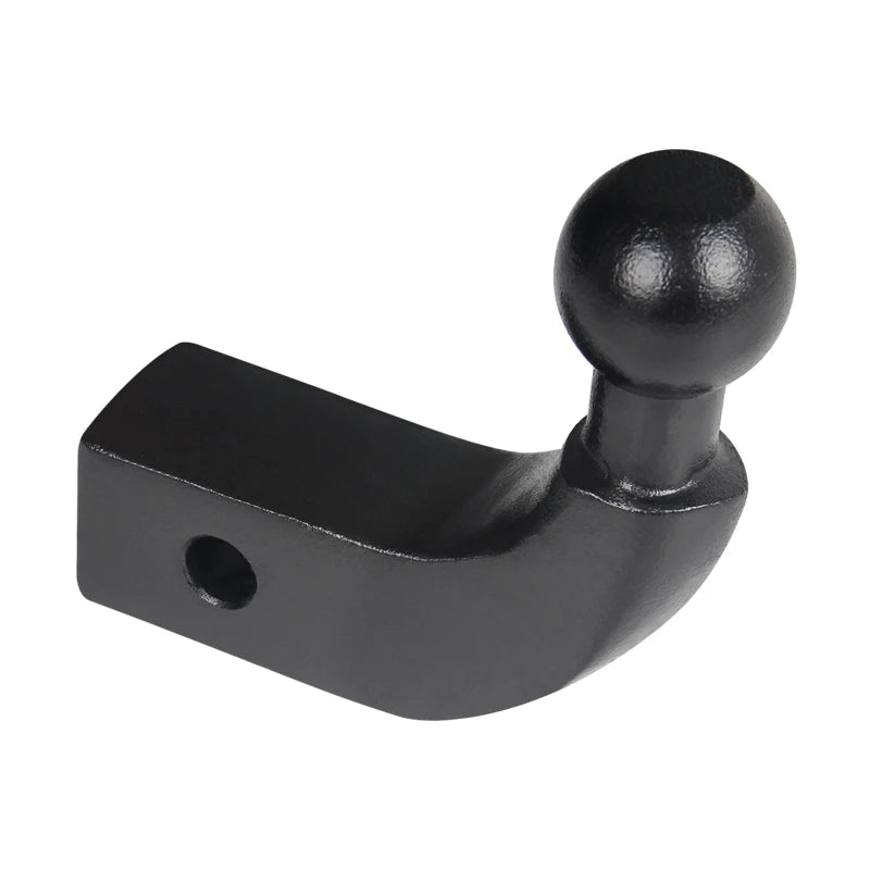 New Black Solid High-Strength 2" Heavy Duty Steel Trailer Arm Ball Mount Hitch Off-road Refit Parts Car Tow Hook 17000lbs 1