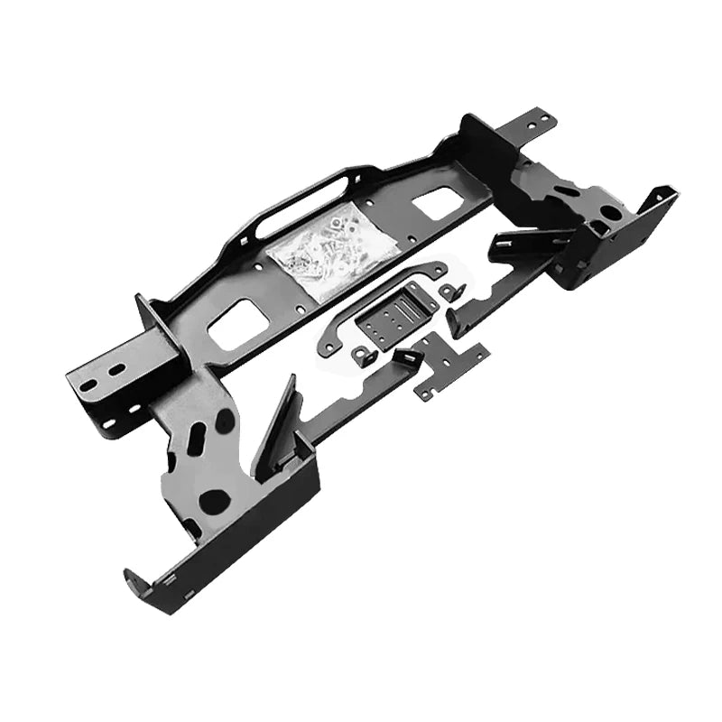 For Land Rover Discovery 5 Steel Winch Tray Bracket Parts Winch Mounting Rack Holder Trailer Hitch Car Winch Cradle Accessories 1