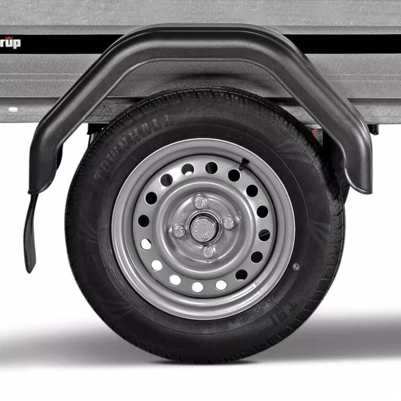 New High Quality Black Plastic Tire Mudguard for 12-15" Wheel Arch Trailer Parts 6