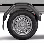New High Quality Black Plastic Tire Mudguard for 12-15" Wheel Arch Trailer Parts 6
