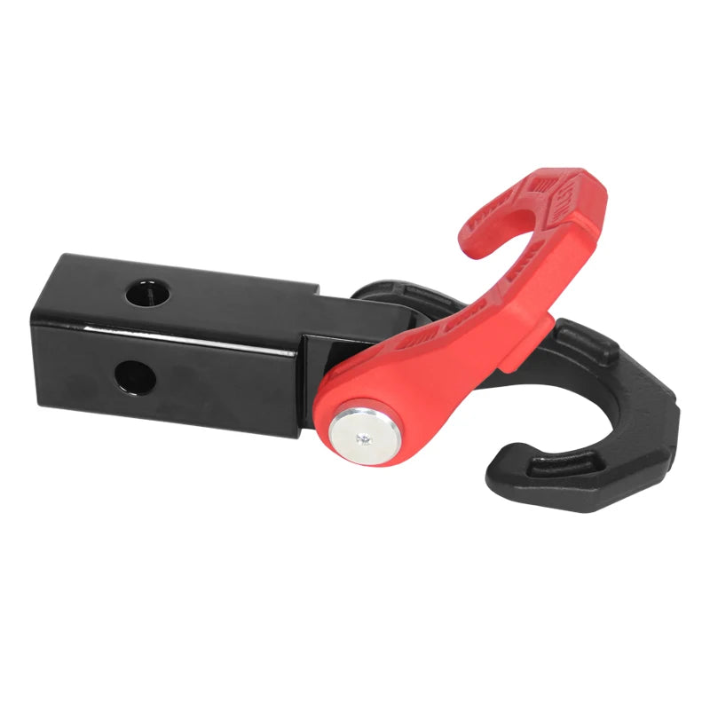 Multifunctional Towing Hook Bow Ring Hitch Fits 2inch Receiver Forged Shackle Tow Hook Parts Trailer Hitch Offroad Accessories 5