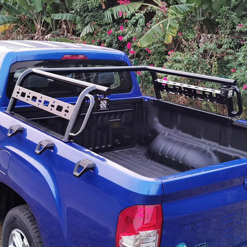 D-MAX Great Wall Cannon/PAO Maxus Pickup Truck Roll Bar Outdoor Expansion Sport Bar Rack Trailer Hitch Alloy Pickup Roll Cage 3