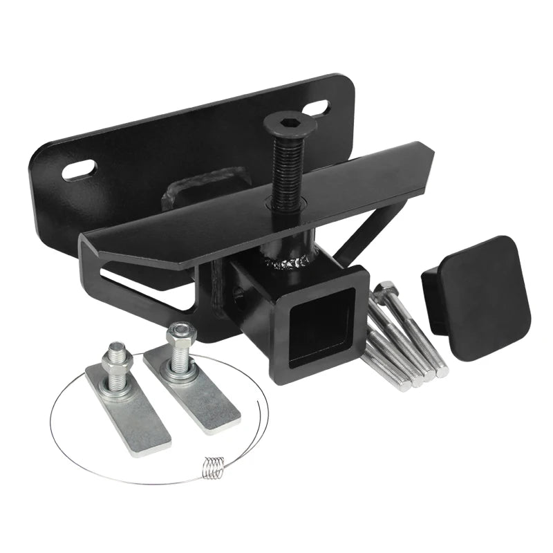 For Ram 2500 Trailer Rear Bumper American Style 2-Inch Square Port Car Tow bar Towing Hook Vehicle Trailer Hitch Accessories 1