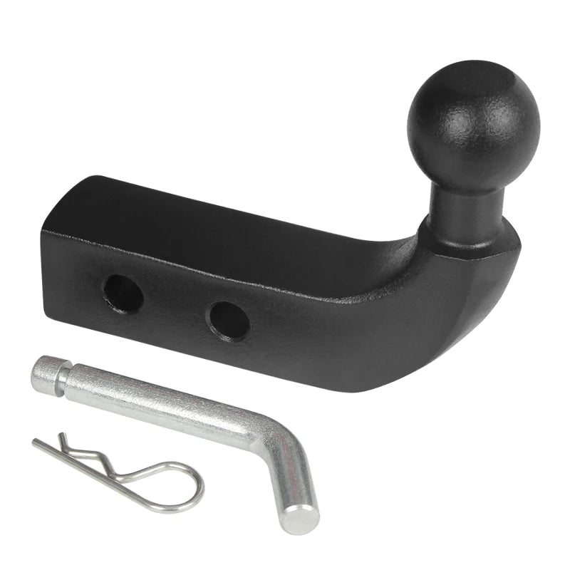 Black Solid Universal Trailer Ball Trailer Hitch Trailing Arm Off-road Refitting Tow Hook Parts & Car Accessories 1