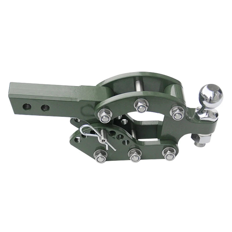Steel Adjustable Lifting and Lowering Trailer Hitch Offroad Refit Tow Hook Parts Fits 2inch Receiver Car Trailer Arm Accessories 2
