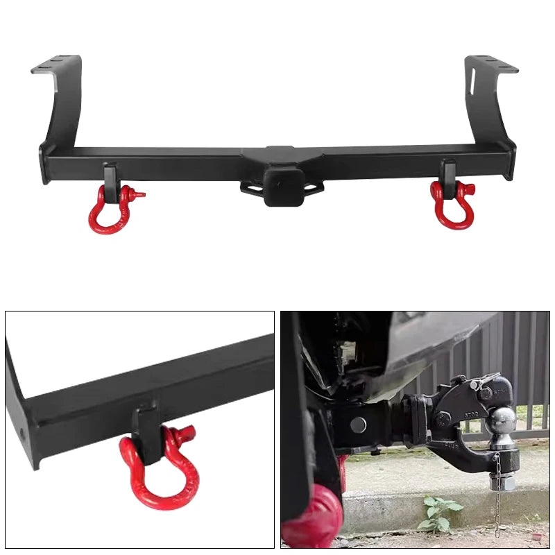 For New Ranger Steel Trailer Steel Rear Bumper Parts Car Tow bar Towing Hook Vehicle Trailer Hitch Accessories Coupling Device 3
