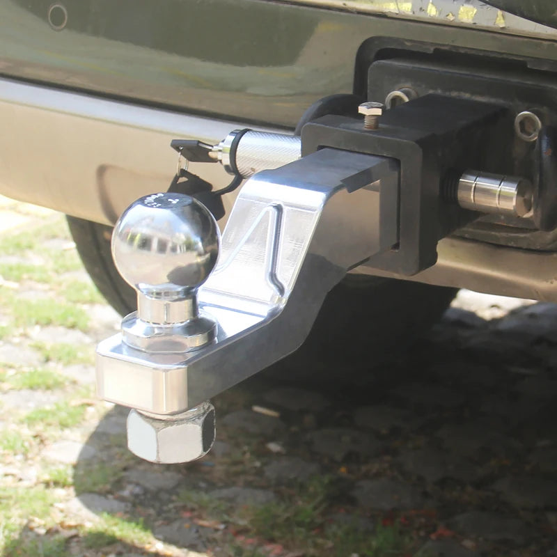 Trailer Hitch 2/4/6 Inch Aluminum Alloy Trailer Arm With 2" Hitch Ball 6000LBS Tow Load Tow Hook Trailer Parts & Car Accessories 3