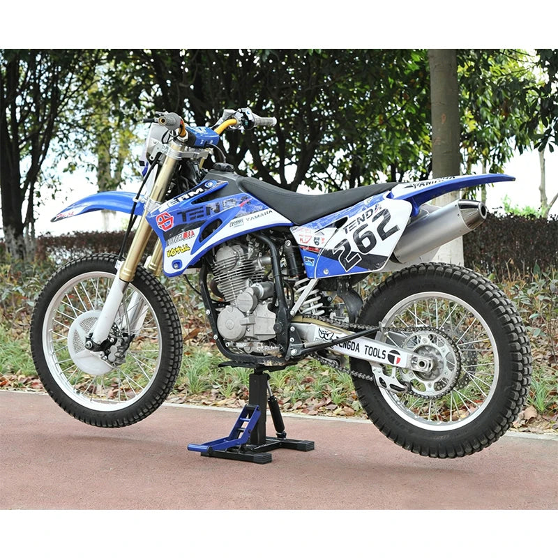 Motorcycle Repair Lift Stand Heavy Duty Service Lift Frame Professional Motorcycle Maintenance Tools for Workshop Garage Repair 6