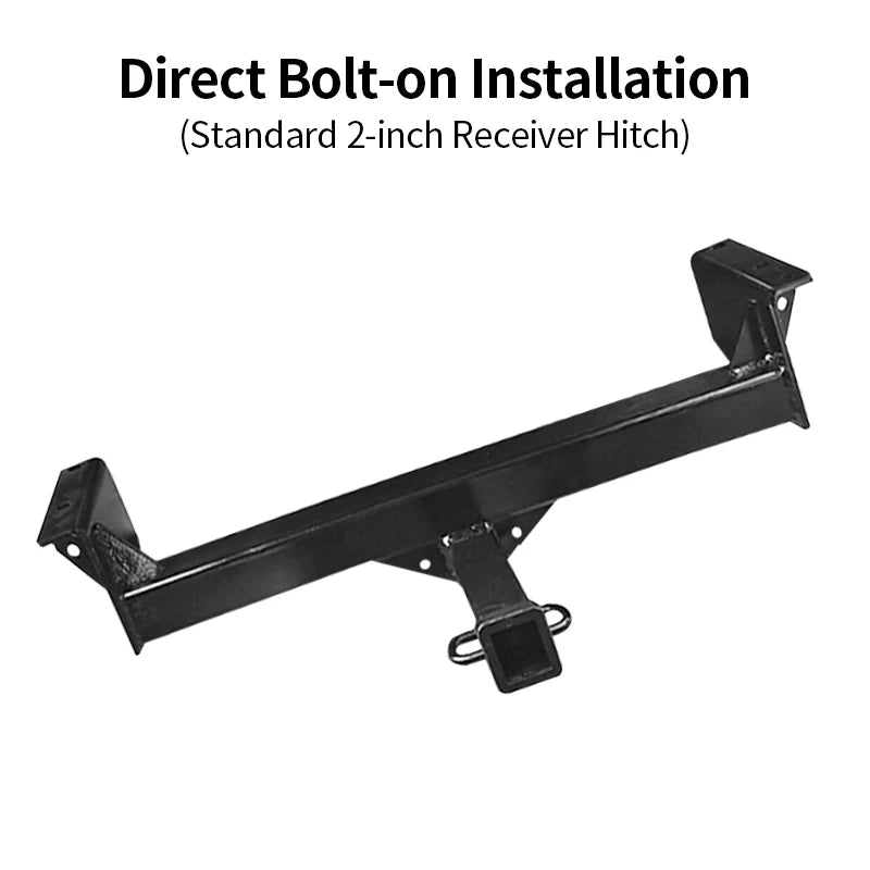 Steel Offroad Trailer Rear Bumper for BYD YUAN Plus Byd Yuan up Car Tow bar Parts Towing Hook Vehicle Trailer Hitch Accessories 2