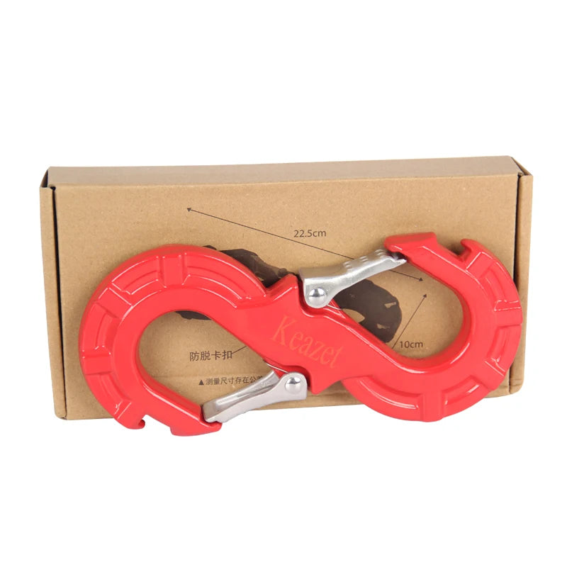Heavy Duty Forged Steel S Tow Hook Winch Cable Hook Trailer Hitch Parts & Accessories 2