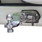 New 304 Stainless Steel Rear Bumper Square Base 105X55mm Mounting Hole Spacing Trailer Arm Kit Refit Trailer Hitch Parts Tow 1