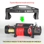 For Toyota 4Runner Trailer Hitch Winch Mounting Rack Holder Parts Steel Winch Tray Bracket Car Winch Cradle Frame Accessories 4