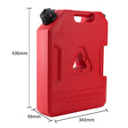 Light Plastic 7.5L/2-Gallon Oil Drum for Trailer Parts Black Car Mounted Convenience Bucket & Accessories 3