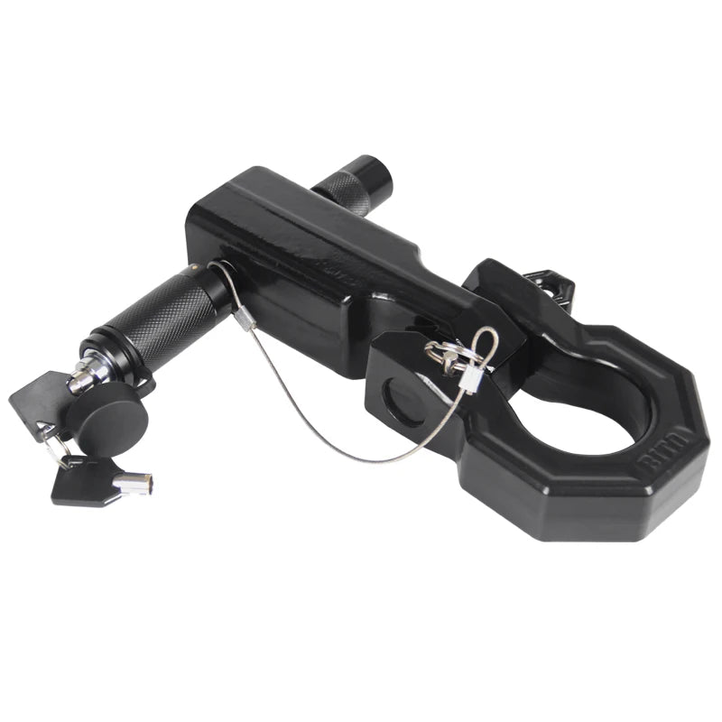 15T/33000lb Solid 40CR Steel Trailer Arm Hook, Off Road Modification Trailer Hitch Device Car Accessories,Tow Hook 1