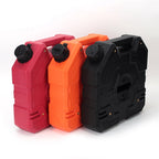 Portable Anti-Static Explosion-Proof Light Oil Drum Bucket 6.84LT 1.8 Gallon Gasoline Orange Car Spare Trailer Parts Accessories 2