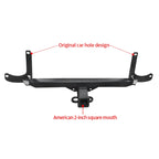 For Tesla Model 3 Steel Trailer Rear Bumper Parts Car Tow bar Towing Hook Vehicle Trailer Hitch Accessories Coupling Device 2