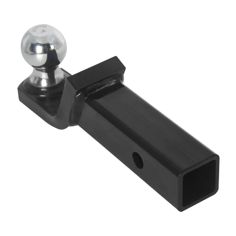 Integrated Tow Hook with 2 Inch Trailer Ball Heavy Duty Towing Hook 7500LBS Load Capacity Universal Trailer Hitch Ball for SUV 4