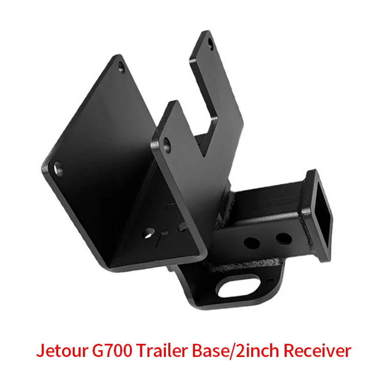 Trailer Hitch Receiver for Chery Jetour G700 Traveller Steel Rear Bumper Tow Hook Off-Road Recovery Base 4x4 Towing Accessories 6