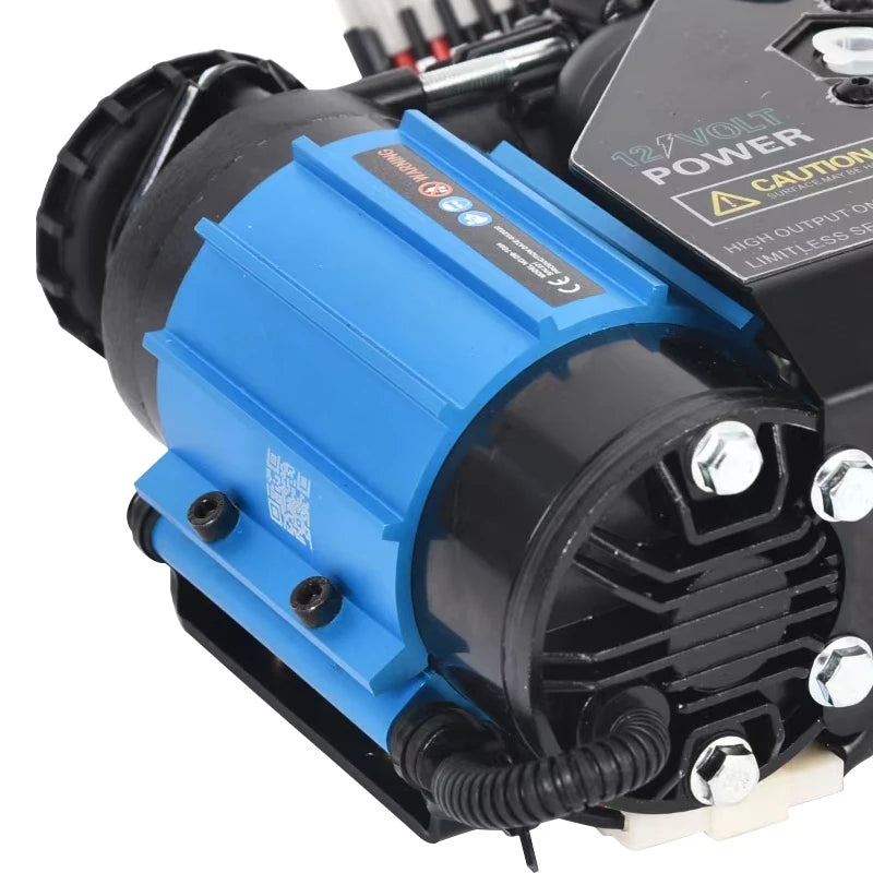 New Portable Dual-cylinder DC 12V High Quality Car Air Pump for Off-road Vehicles Tire Inflation Camp Trailer Accessories 3