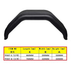 New High Quality Black Plastic Tire Mudguard for 12-15" Wheel Arch Trailer Parts 2