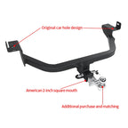 For Jeep Wrangler JL and JK Trailer Steel Rear Bumper Parts Car Tow bar Towing Hook Vehicle Trailer Hitch Accessories Caravan 5