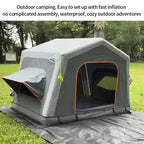 Four Season Outdoor Camping Inflatable Tent Multi Purpose Tentage with windows Portable Camp Tent Trailer Hitch Car Accessories 6