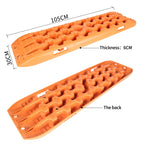 Heavy Duty 4X4 Off Road Recovery Sand Board Tire Anti-sinking Anti-slip Escape Board Trailer Hitch Car Accessories 2