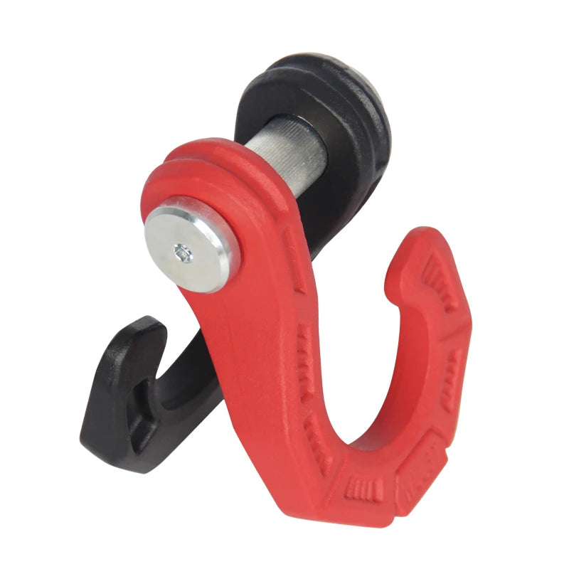 New Heavy Duty Steel 11000lbs Detachable Base Release Tow Hook Creative Car Shackle Trailer Hitch Receiver Parts Pintle Hook 3
