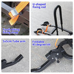 Foldable Bike Car Transport Racks Multiple Bike Car Carrying Square Mouth Quick Insertion Rear Hanging Trailer Hitch Accessories 6