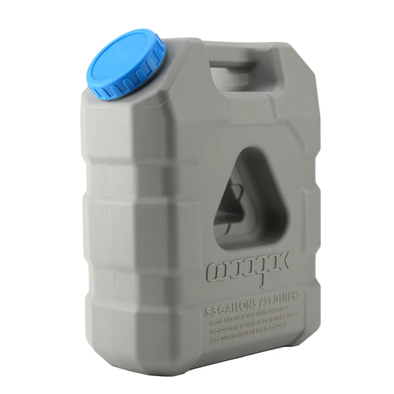 21L Portable Rotomold Plastic PE Outdoor Water Tank with Tap Outdoor Storage Bucket Water Barrel Trailer Hitch Car Accessories 6