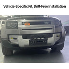 For Land Rover New Defender 90 Front Bumper Winch Tray Bracket Trailer Hitch Frame OEM ODM Mounting Rack Holder Car Accessories 3