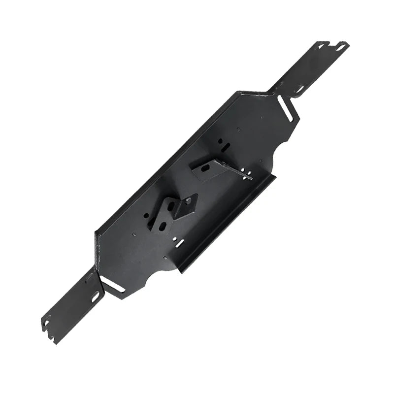 For 18-25 Jeep Wrangler JL JK JT Steel Winch Tray Bracket Parts Winch Mounting Rack Holder Frame Trailer Hitch Car Accessories 4