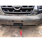 For Nissan Patrol Y62 Steel Winch Tray Bracket Parts Winch Mounting Rack Holder Trailer Hitch Car Winch Cradle Accessories Frame 6