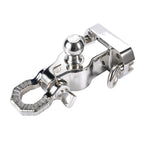 Prado Stainless Steel Trailer Hitch 50mm Ball Head with Detachable Shackle Off-road Refit Tow Hook Parts Accessories 1