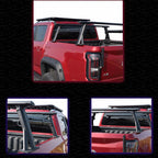 Universal Adjustable Pickup Truck Aluminum Alloy Roll Bar Chase Rack Sport Bar Trailer Hitch Car Accessories Tent Compatible 4