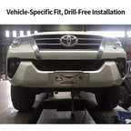 For 2004-2015 Fortuner Steel Winch Tray Bracket Parts Winch Mounting Rack Holder Frame Trailer Hitch Car Cradle Accessories 3