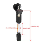 Manganese Steel Locking Pin Black Trailer Lock for Rear Bumper Fixed Trailer Arm Quick Release Pin Tow Hook Parts Trailer Hitch 2