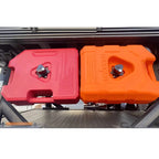 New High Quality Black Aluminum Alloy Triangle Hole Oil Drum Bracket Ball Mount Anti-Theft Trailer Trailer Accessories 5
