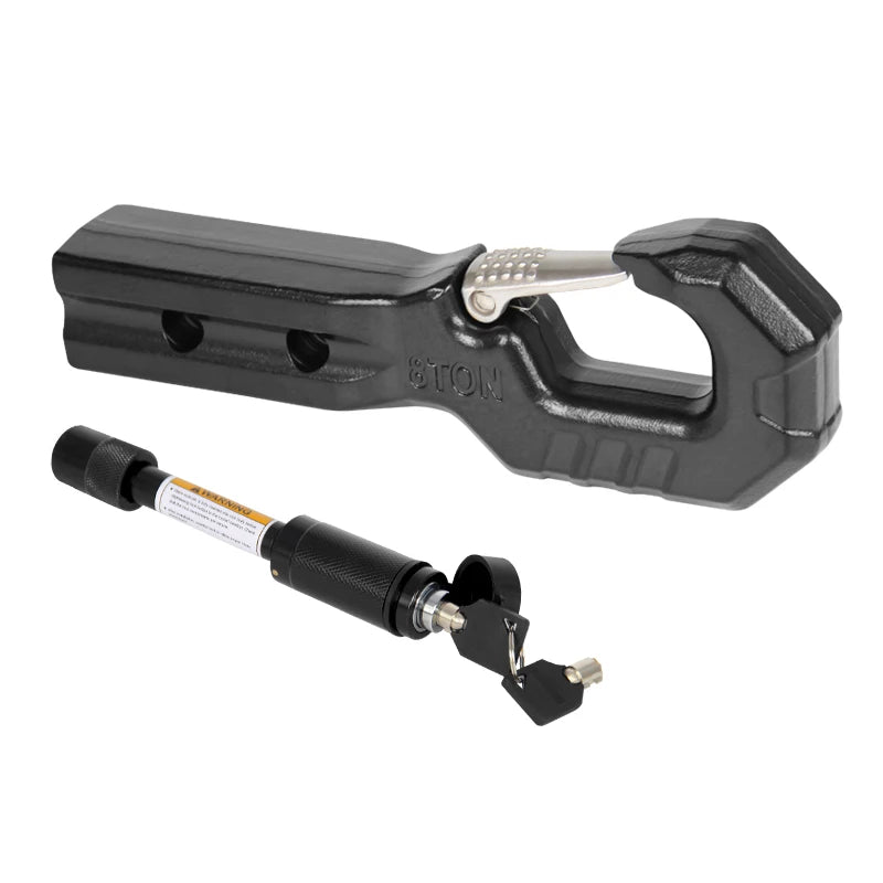 Scorpion Tail Hook Suitable for 2inch Receiver 40CR Forging Trailer Arm Trailer Hitch Refit Parts Tow Hook Off-road Accessories 5