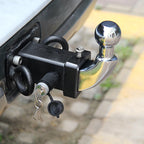 Solid 2" Trailer Ball Joint Tow Hook Electroplate Style Trailing Arm Off-road Refit Trailer Hitch Parts Camp Trailer Accessories 2
