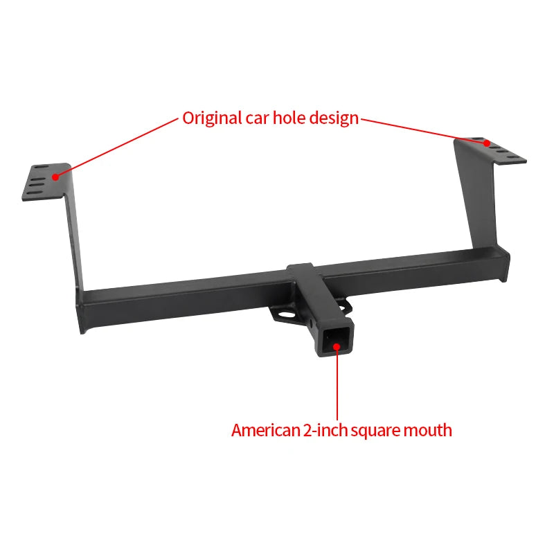 For Nissan New X-Trail Steel Trailer Rear Bumper Parts Car Tow bar Towing Hook Vehicle Trailer Hitch Accessories Coupling Device 2