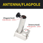 Highlanders Off-Road Flagpole Antenna Stand Tangle Flagpole Kit for Trailer Hitch Parts & Car Accessories 3