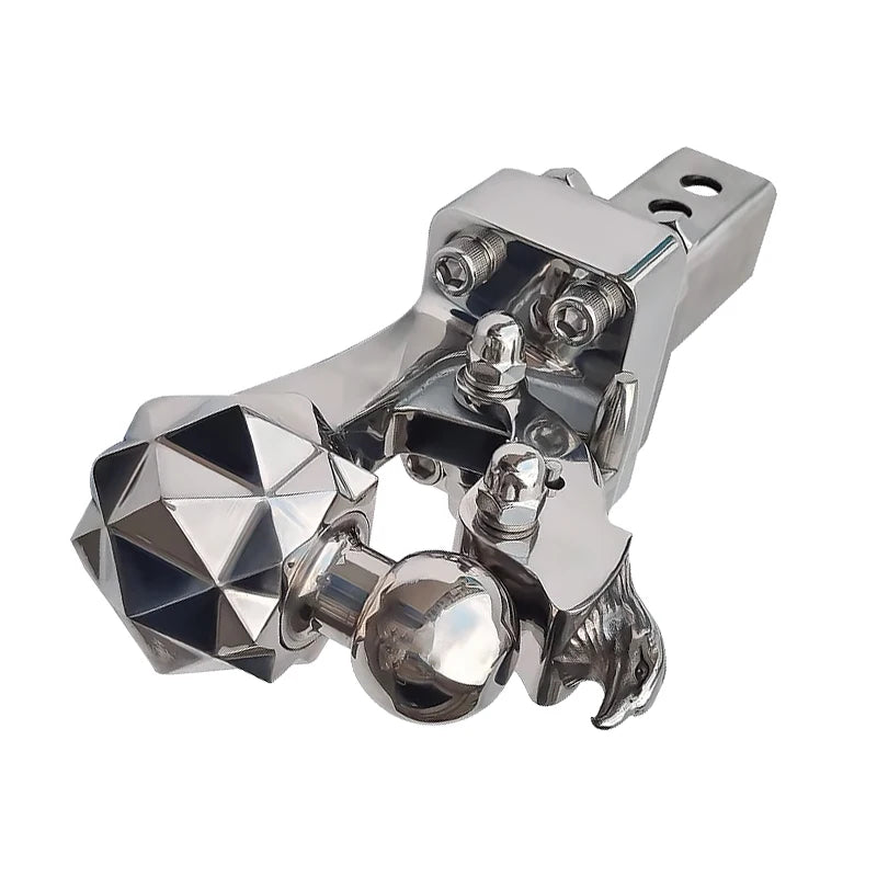 Trailer Stainless Steel Towing Hook Match 2inch Receiver Eagle Head Design Refit Parts Trailer Hitch Arm Camping Car Accessories 4