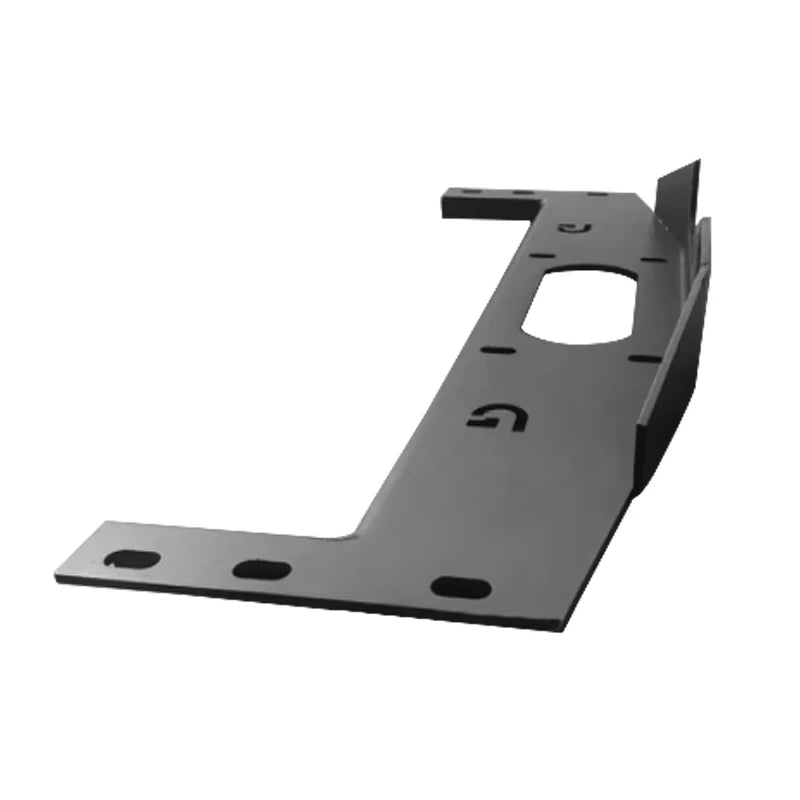 For Land Cruiser 100 Steel Winch Tray Bracket LC100 Winch Mounting Rack Holder Trailer Trailer Car Winch Cradle Accessories 2