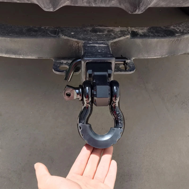 2Inch U-Shackle Connector for Off-Road Vehicle Trailer Arm Modification Ring Tow Hook Trailer Hitch Camp Trailer Accessories 6